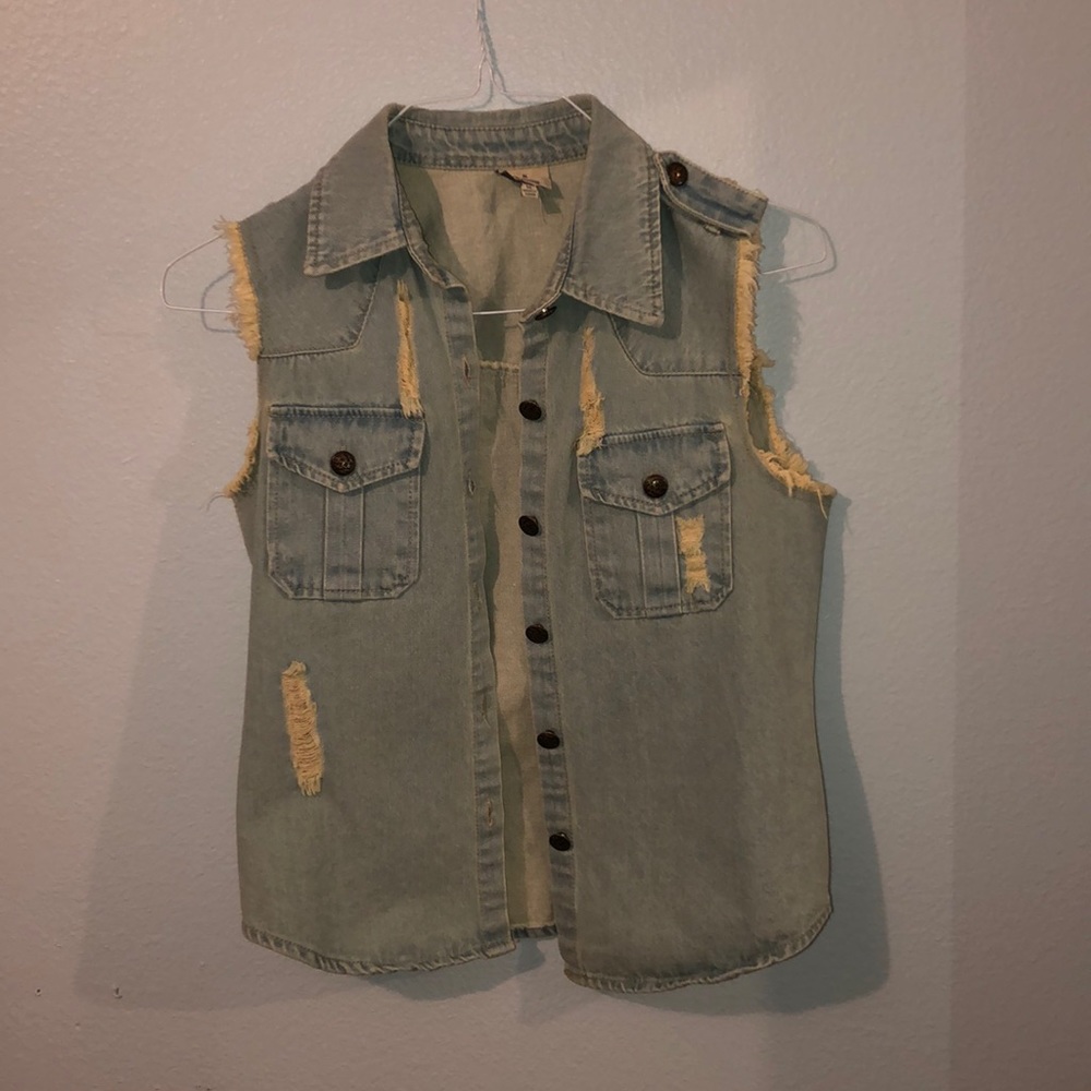 Jean vest
